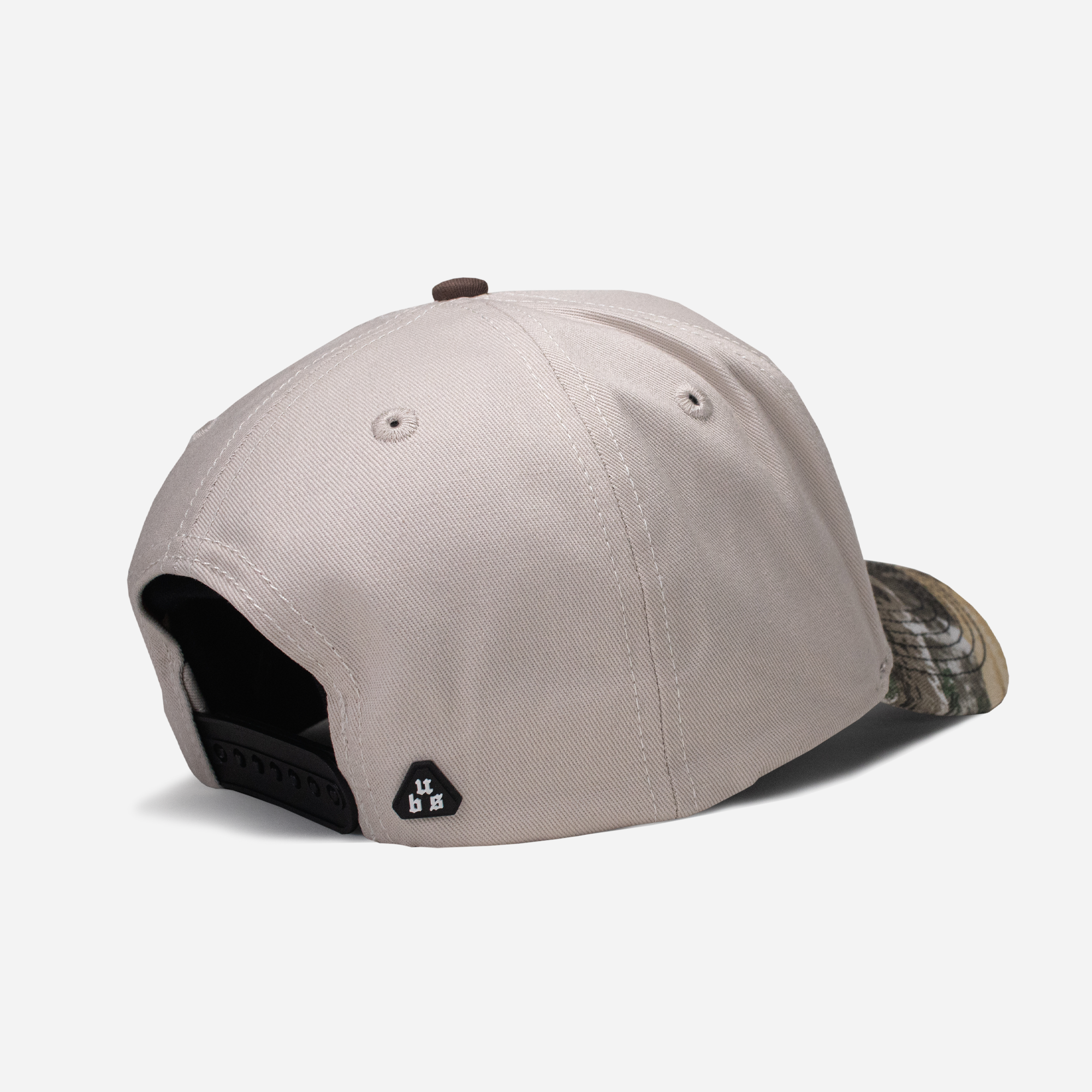 UBS EST Camo Stone Back A-Frame Hat-United HeadWear